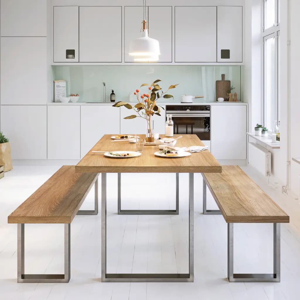 Square Table Legs - alternate view