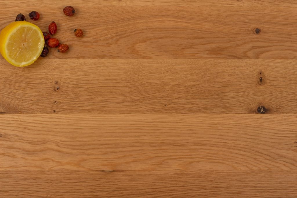 full stave oak worktop