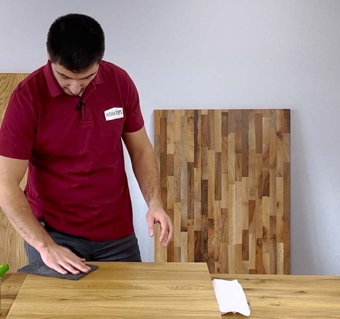 How to apply Danish Oil on your worktop? House of Worktops