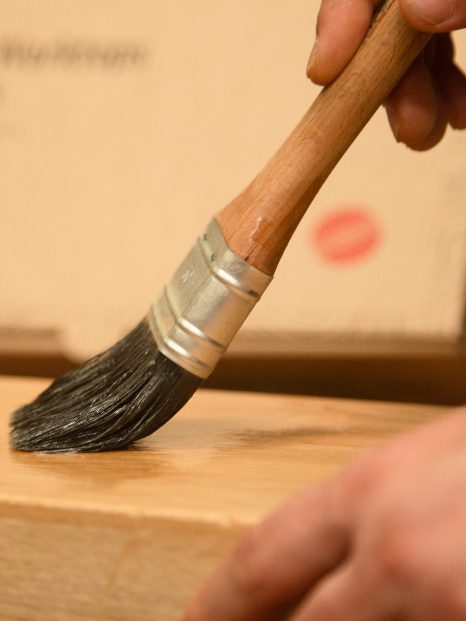 oiling worktop