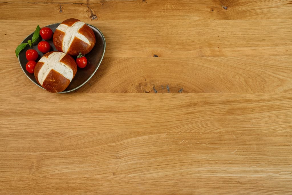 oiled oak worktop