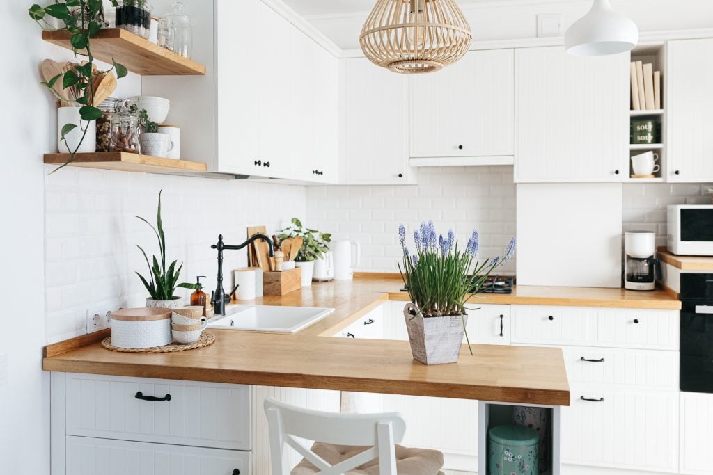 beautiful kitchen island