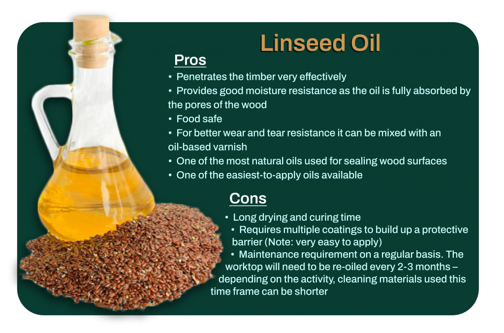 pros and cons of linseed oil
