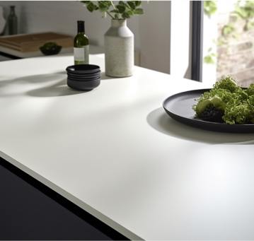 White Kitchen Worktop