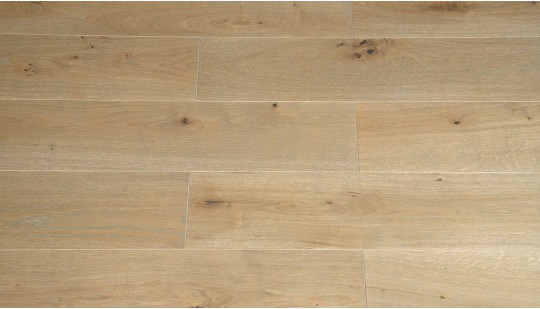 Engineered European Oak Flooring 14mm x 195mm Grey White Lacquered