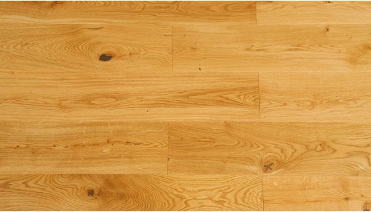 Engineered European Oak Flooring 14mm x 195mm Natural Lacquered