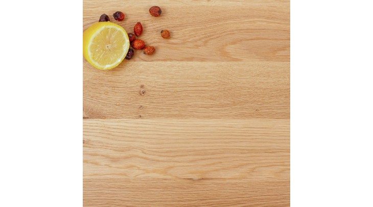 Full Stave Deluxe Oak Worktop - Full Stave Plinth - 2.5M x 150mm x 20mm